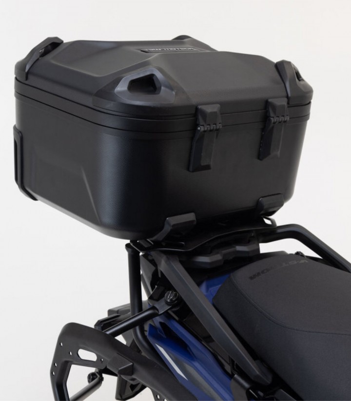 Maleta Superior con Soporte DUSC L Negro 41 L Triumph Tiger 900 (19-23), Tiger 1200 (22), Tiger 850 Sport (21) SW-MOTECH GPT....