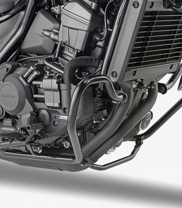 GIVI Tubular Engine Guards Honda CMX 1100 Rebel (21-26), CMX 1100 T Rebel (23-26) in Black TN1194