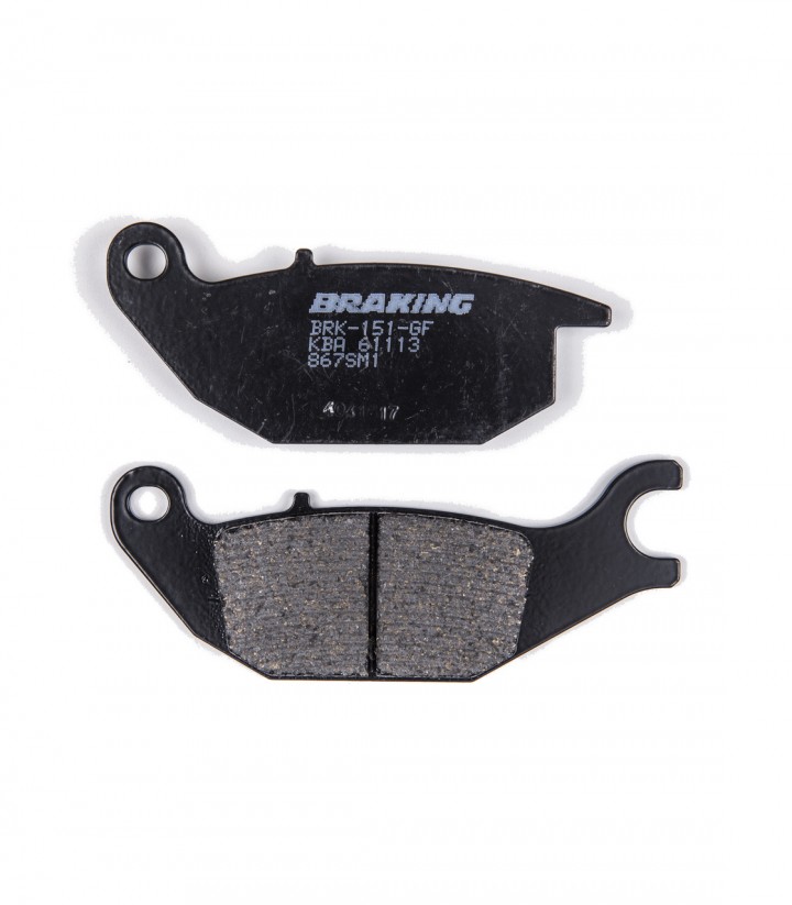 Pastillas de Freno Braking Semimetálicas Honda CBR 125 R (03-11), GB 350 S (25), XLV Varadero 125 (01-11), Yamaha Tricity 125 (1