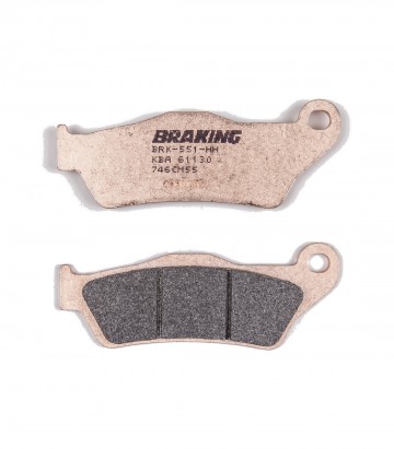 Braking Sintered Brake Pads for Various models of Aprilia, BMW, Cagiva, CCM, CFMOTO, Ducati, Fantic, GasGas, Gilera, Harley-Davi