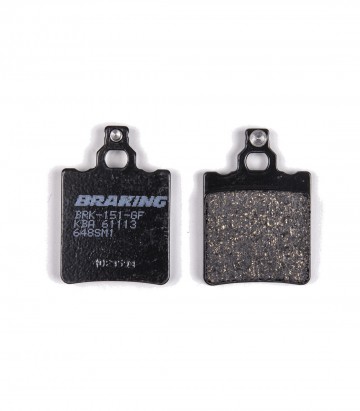 Pastillas de Freno Braking Semimetálicas para Varios modelos de Agrati Garelli, Aprilia, Benelli, Beta, Cagiva, Fantic, KTM, Lav