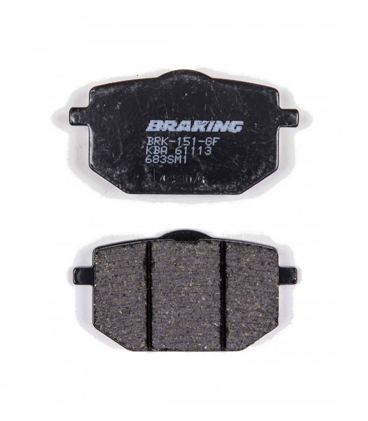 Pastillas de Freno Braking Semimetálicas Yamaha TT 600 (89), XT 600 (87-90), XT 4 Valves 600 (86-89), XT Z Ténéré 600 (86-91) 68