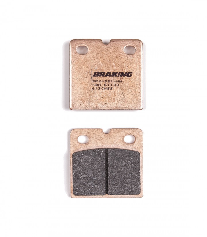 Pastillas de Freno Braking Sinterizadas para Varios modelos de Benelli, Bimota, BMW, Ducati, Laverda, Moto Guzzi y MZ 613CM55