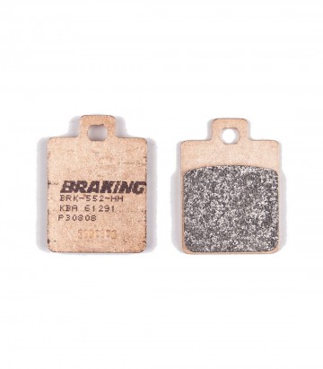 Braking Sintered Brake Pads for Various models of Derbi, Gilera, Peugeot, Piaggio & SYM P30808