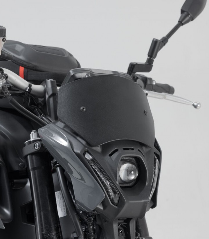Parabrisas SW-MOTECH Negro para Yamaha MT-09 (20-23) SCT.06.851.10000/B