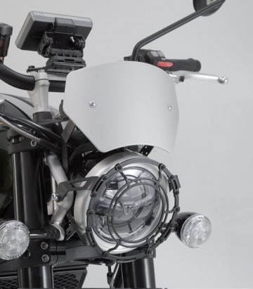 Parabrisas SW-MOTECH Plateado para Triumph Scrambler 1200 XE / XC (18-23), Scrambler 1200 X (23) SCT.11.929.10000/S