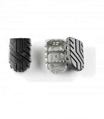 Reposapiés ION con Adaptadores SW-MOTECH para Ducati Multistrada V2 (21-24), Multistrada V4 (20-24), DesertX (22-23) FRS.22.011.
