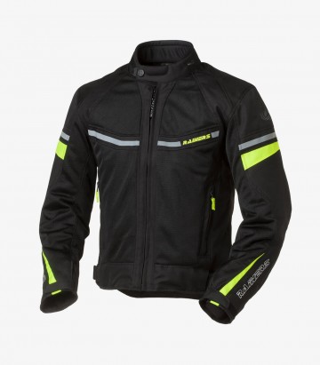 Chaqueta de Verano unisex Rainers Jerez negro y flúor JEREZNF