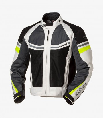 Jerez grey unisex Summer motorcycle Jacket by Rainers JEREZG
