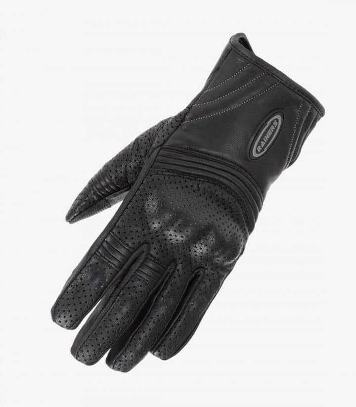 Summer unisex Vento Gloves from Rainers color black VENTON