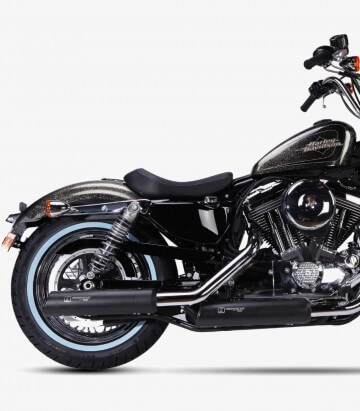 Escape Ixil HC1-3B para Harley Davidson Sportster XL 883/1200 2014-2016 color Negro