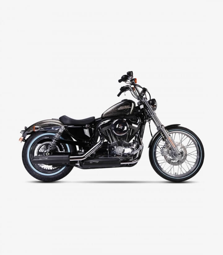 Ixil HC1-3B exhaust for Harley Davidson Sportster XL 883/1200 2014-2016 color Black
