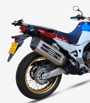 Ixil MXT exhaust for Honda CRF 1000 L Africa Twin 2016-19 color Steel