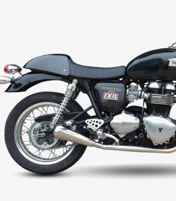 Escape Ixil OVC11SS para Triumph Thruxton 865 del 2004-15 color Acero