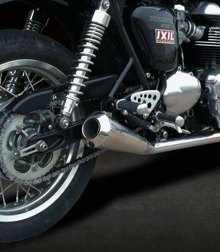 Escape Ixil OVC11SS para Triumph Thruxton 865 del 2004-15 color Acero