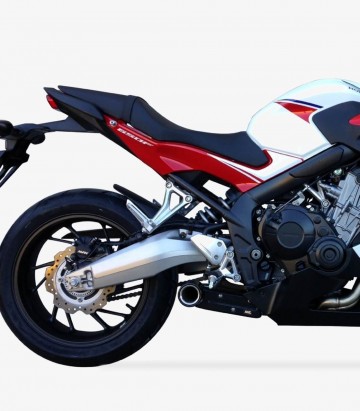 Escape Ixil SX1 para Honda CB 650 F/CBR 650 F del 2014-18, CB 650 R/CBR 650 R del 2019-20 color Acero