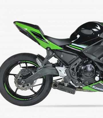 Escape Ixil SX1 para Kawasaki Z650, Ninja 650 del 2017-19 color Acero