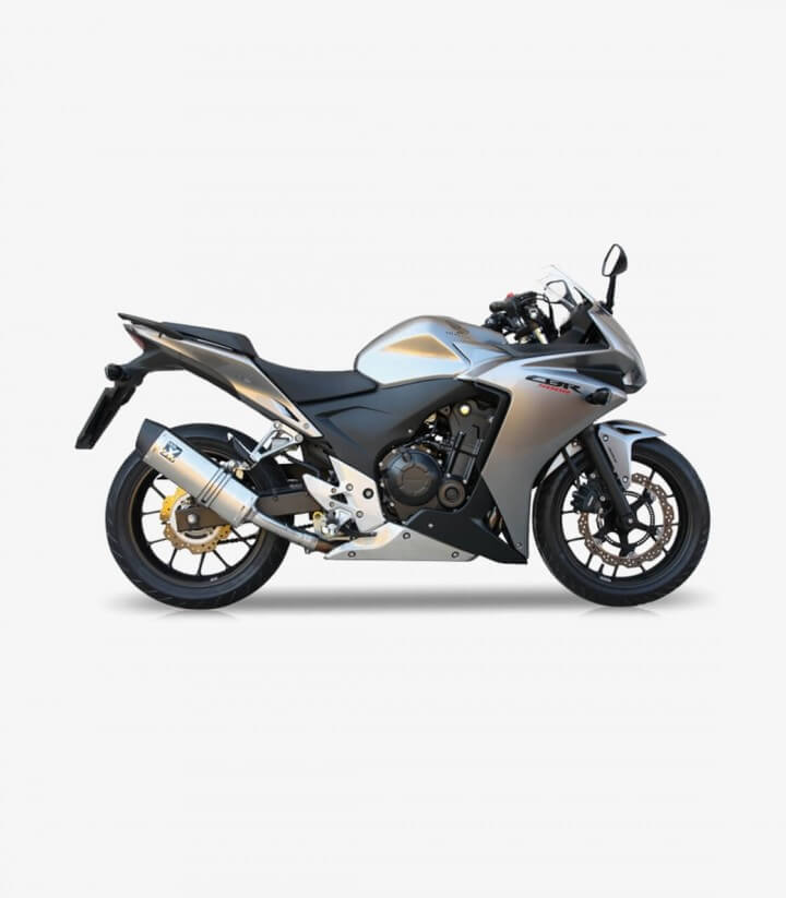 Escape Ixil SOVE para Honda CB 500 F/X y CBR 500 R del 2013-18 color Acero