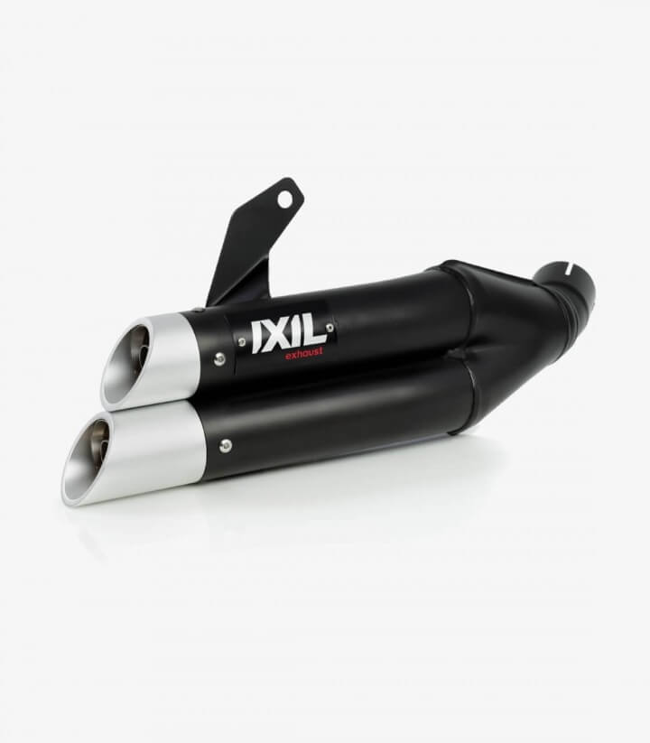 Ixil L3XB exhaust for Kawasaki Z650, Ninja 650 2017-19 color Black