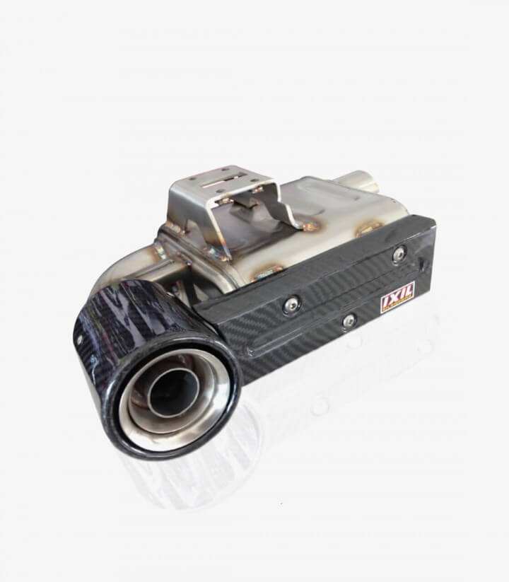 Escape Ixil SX1 para Kawasaki Z650, Ninja 650 del 2017-19 color Acero