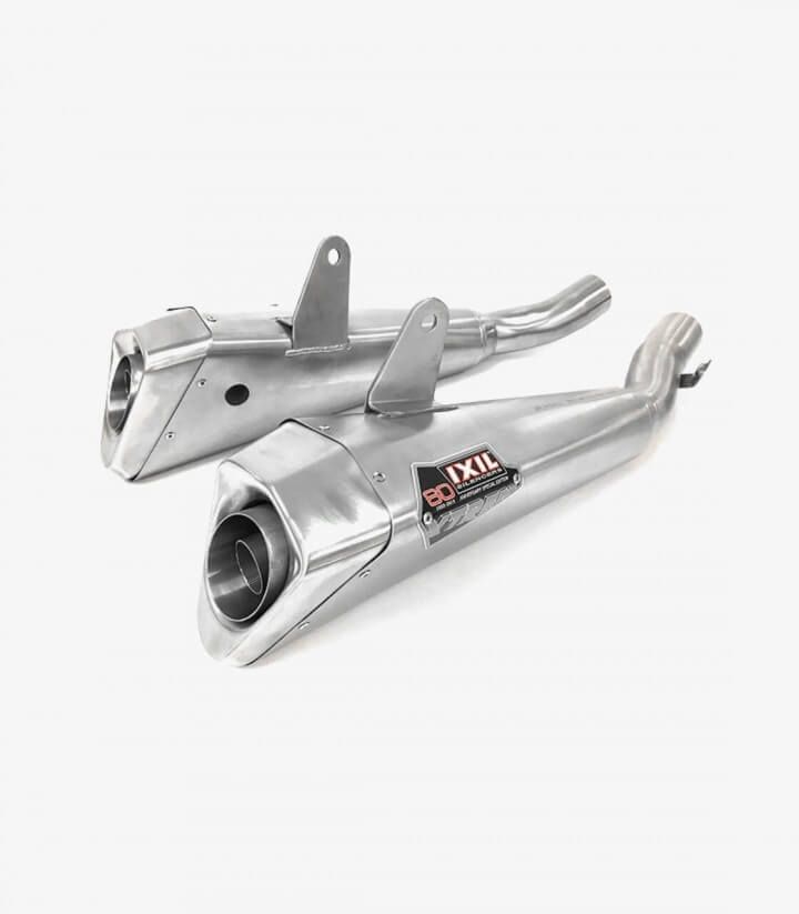 Escape Ixil X55S para Ducati M 696 Monster del 2008-13 color Acero