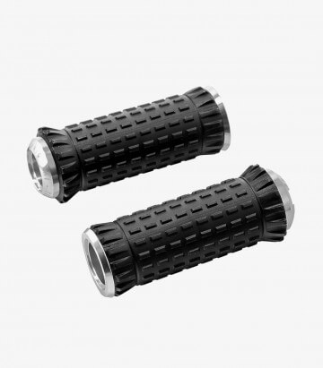 Puig motorcycle footpegs model R-Fighter S color silver