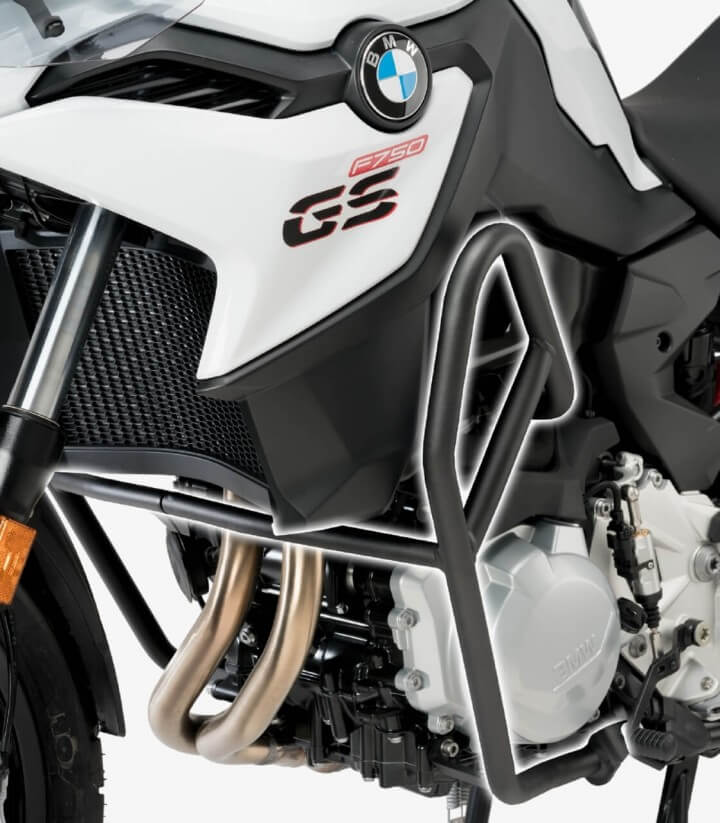 Defensas de tubo 9780N de Puig para BMW F750/850GS