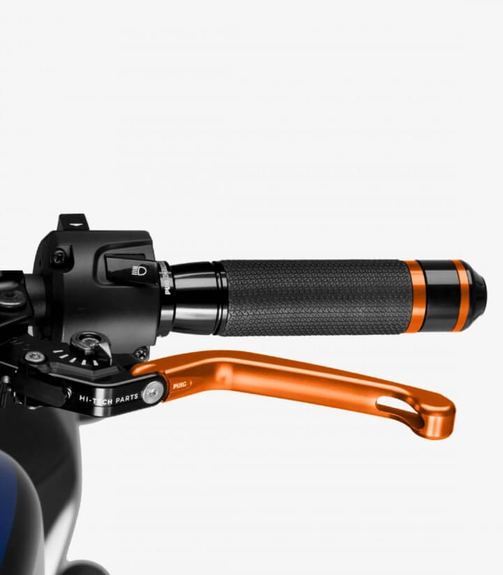Puig Organge Brake and Clutch levers model Foldable 3.0