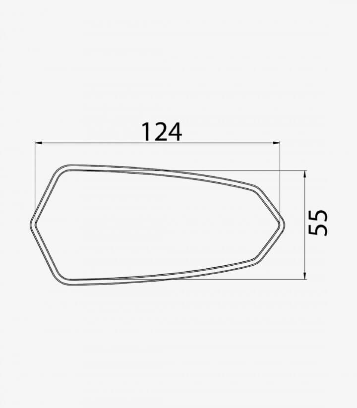 Retrovisores F1.1 de Puig en Aluminio anodizado 017DD+018DD