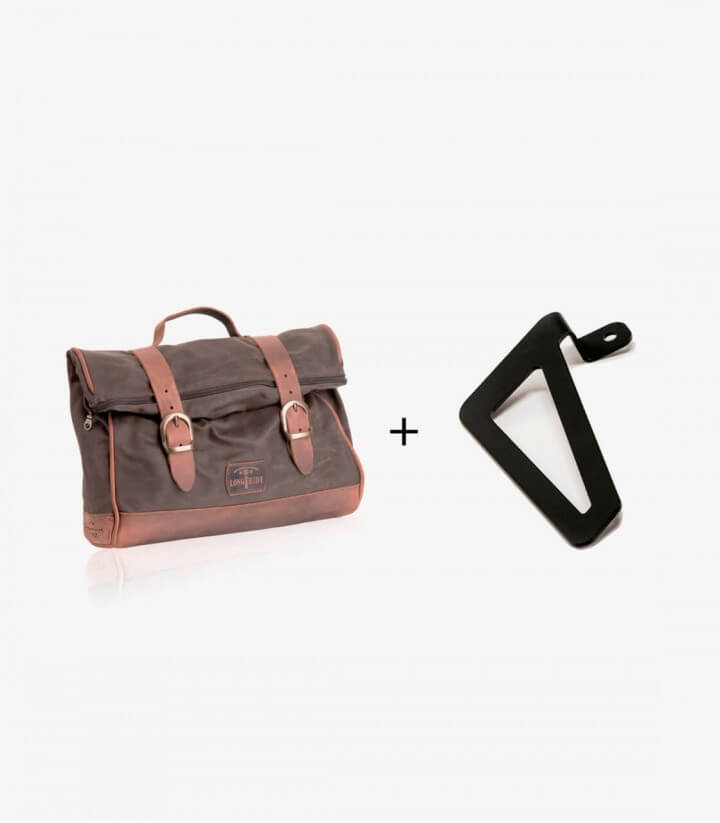 Customacces Saddlebags model Vintage color Orange