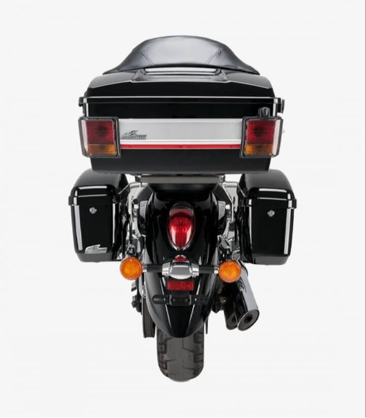 Customacces Hard Saddlebags model Easy color Black