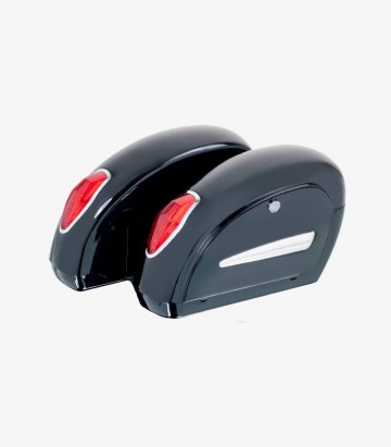 Alforjas Rígidas Modelo Small color Negro de Customacces