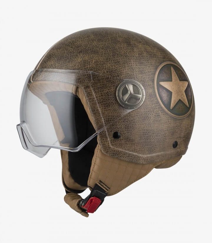 NZI Zeta 2 Optima Matt Stella Open Face Helmet