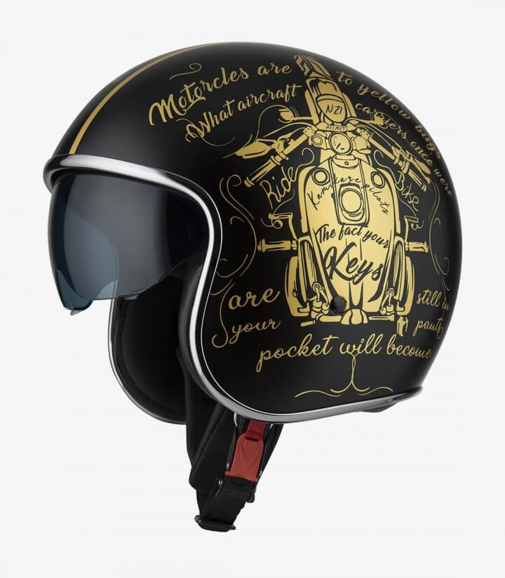 Casco Jet NZI Rolling 3 Sun Tank Gold