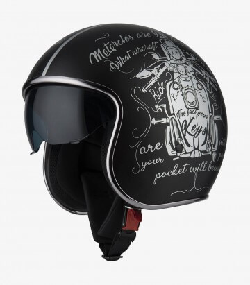 Casco Jet NZI Rolling 3 Sun Tank Silver
