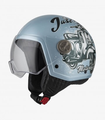 Casco Jet NZI Zeta 2 Optima Bello Pearl White