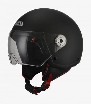Casco Jet NZI Vintage 3 Negro Mate