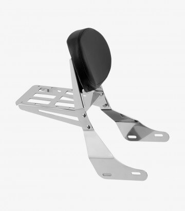 Honda VT 750 S Flat CL Backrests for the passenger color Steel from Customacces