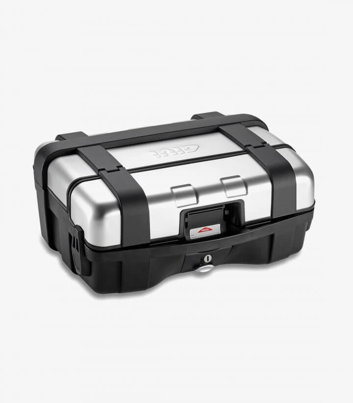 Maleta trasera o lateral Trekker 33 TRK33N color Negro y Aluminio de Givi