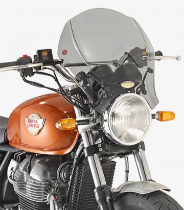Cúpula Ahumado Givi 140S para Honda Rebel 500, Yamaha XSR700/900 y modelos de Benelli, Moto Guzzi y Triumph