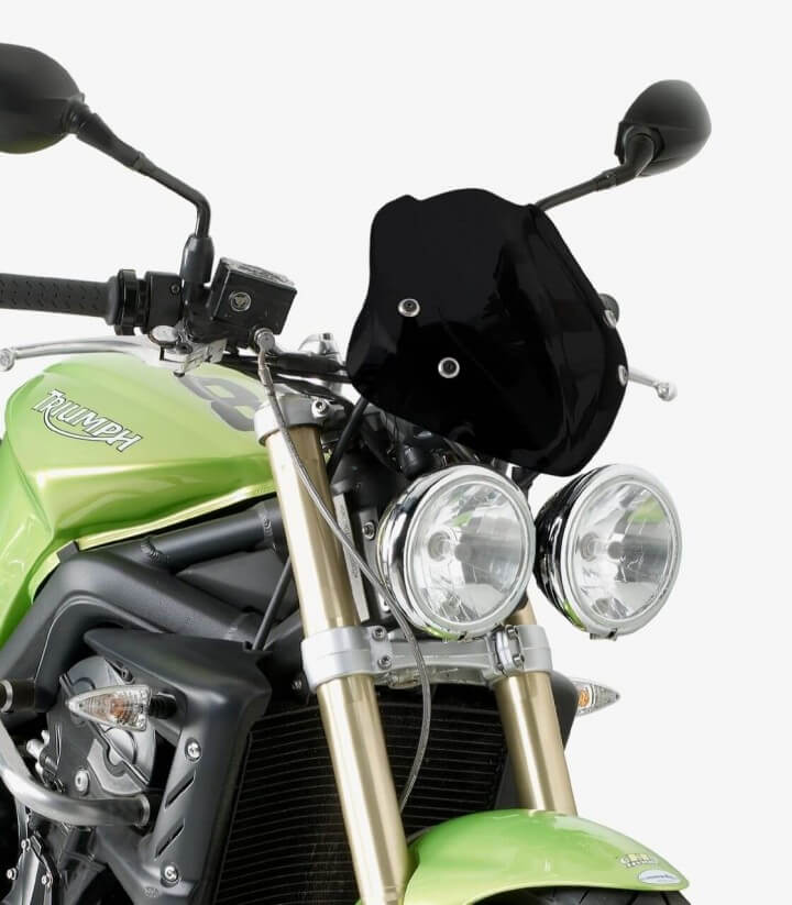 Cúpula Negro Givi 247N para Benelli BN302, Ducati Streetfighter 848/1098, Honda CB 1000 R, Kawasaki ER-6N/F, KTM Duke 125/200/39