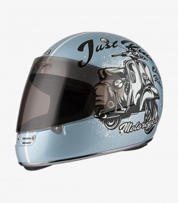 NZI Street Track 3 Bello Pearl White Full Face Helmet
