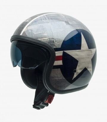 NZI Rolling 4 Sun Aeronautic Open Face Helmet
