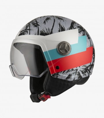 Casco Jet NZI Zeta 2 Optima Wind & Surf Gris Mate