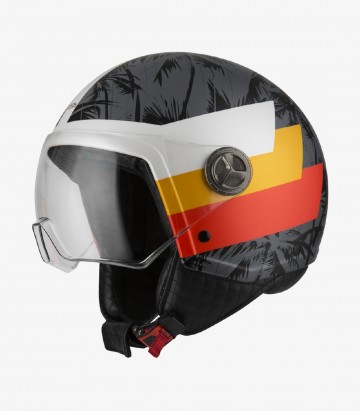 Casco Jet NZI Zeta 2 Optima Wind & Surf Antracita Mate