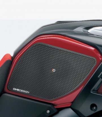 Puig Side Tank Pads One Design color Black 20082N