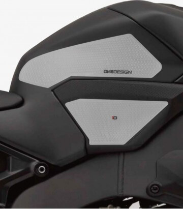 Puig Side Tank Pads One Design color Transparent 20074W