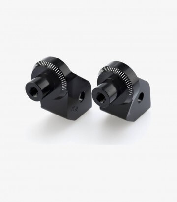 Juego de herrajes de estribera para BMW G650GS (2011 - 2016) Puig 7240N para piloto