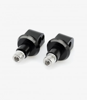 Juego de herrajes de estribera para Honda VFR1200F (2010 - 2016) Puig 6349N para pasajero