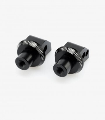 Juego de herrajes de estribera para varios modelos de Honda Puig 6343N para pasajero